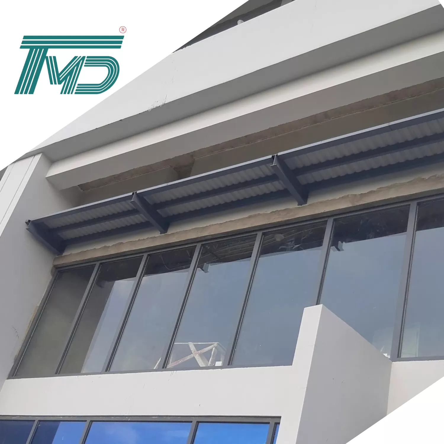 VÁCH KÍNH EI90 HỆ NGOÀI TRỜI