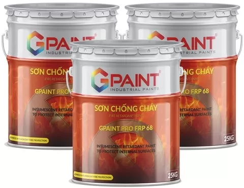 SƠN CHỐNG CHÁY KẾT CẤU THÉP GPAINT