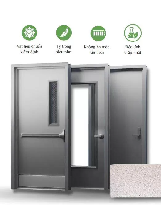 TẤM CHỐNG CHÁY CHO CỬA THÉP MPS48