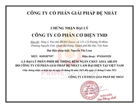 Giấy chứng nhận