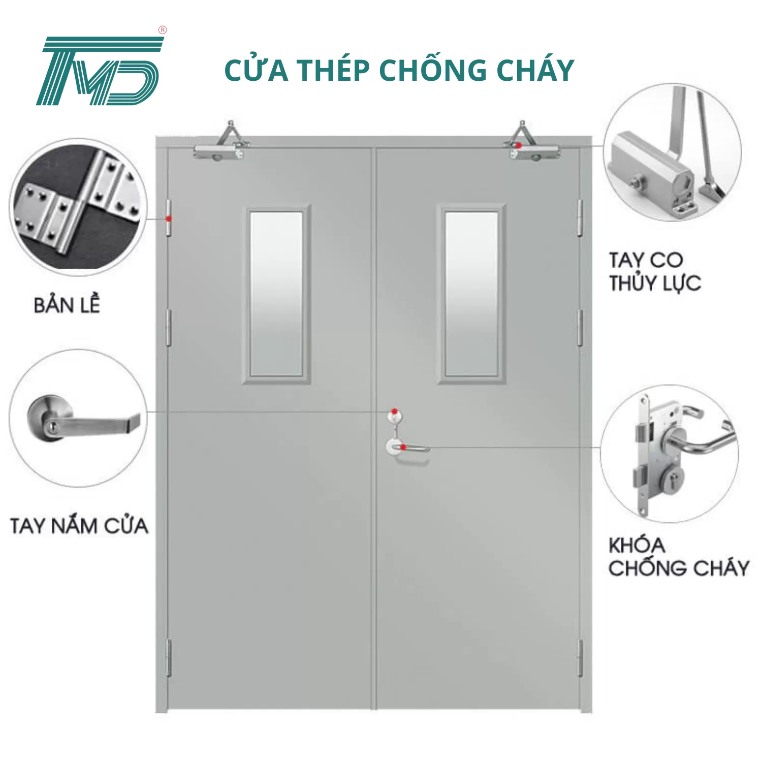 CỬA THÉP CHỐNG CHÁY
