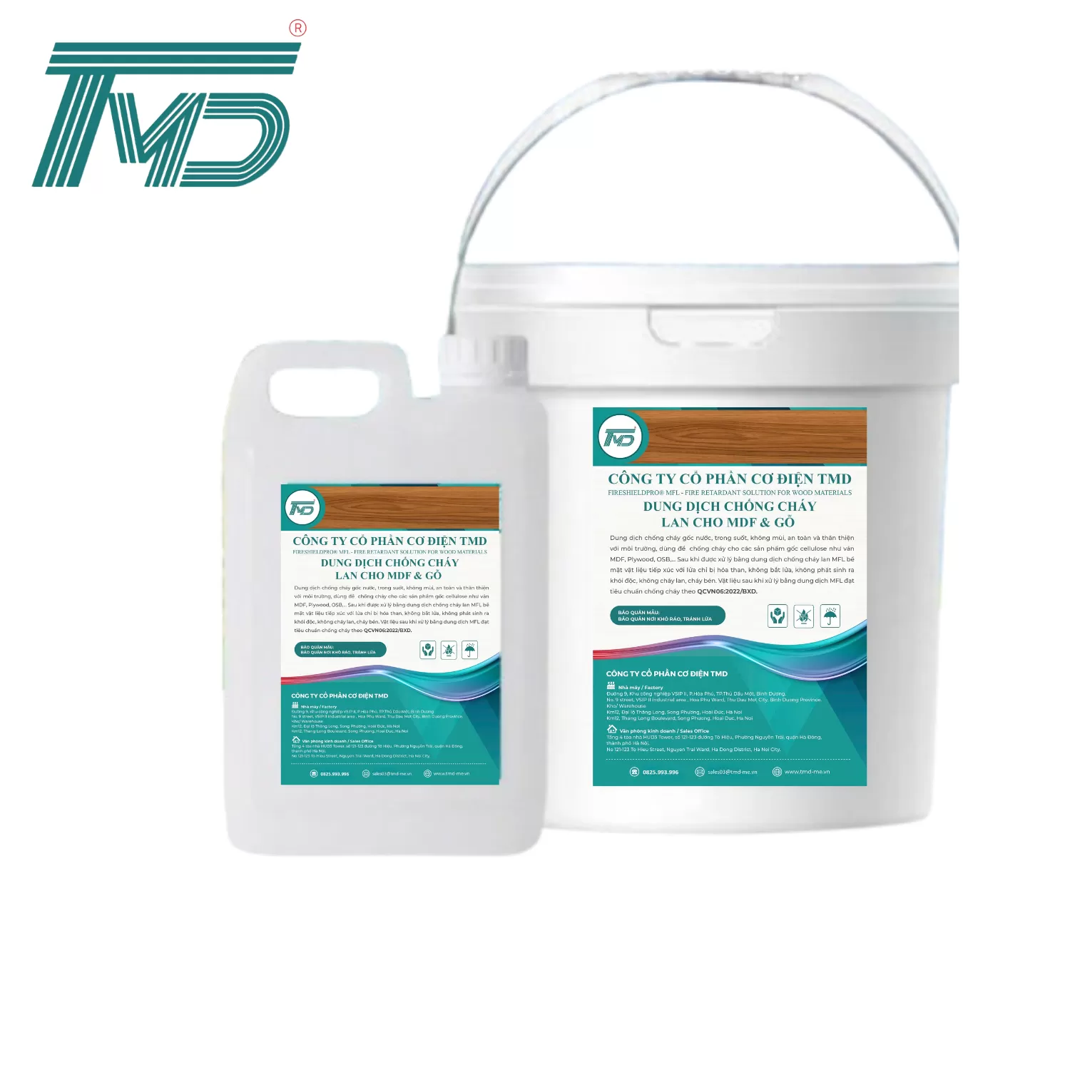 DUNG DỊCH CHỐNG CHÁY CHO GỖ