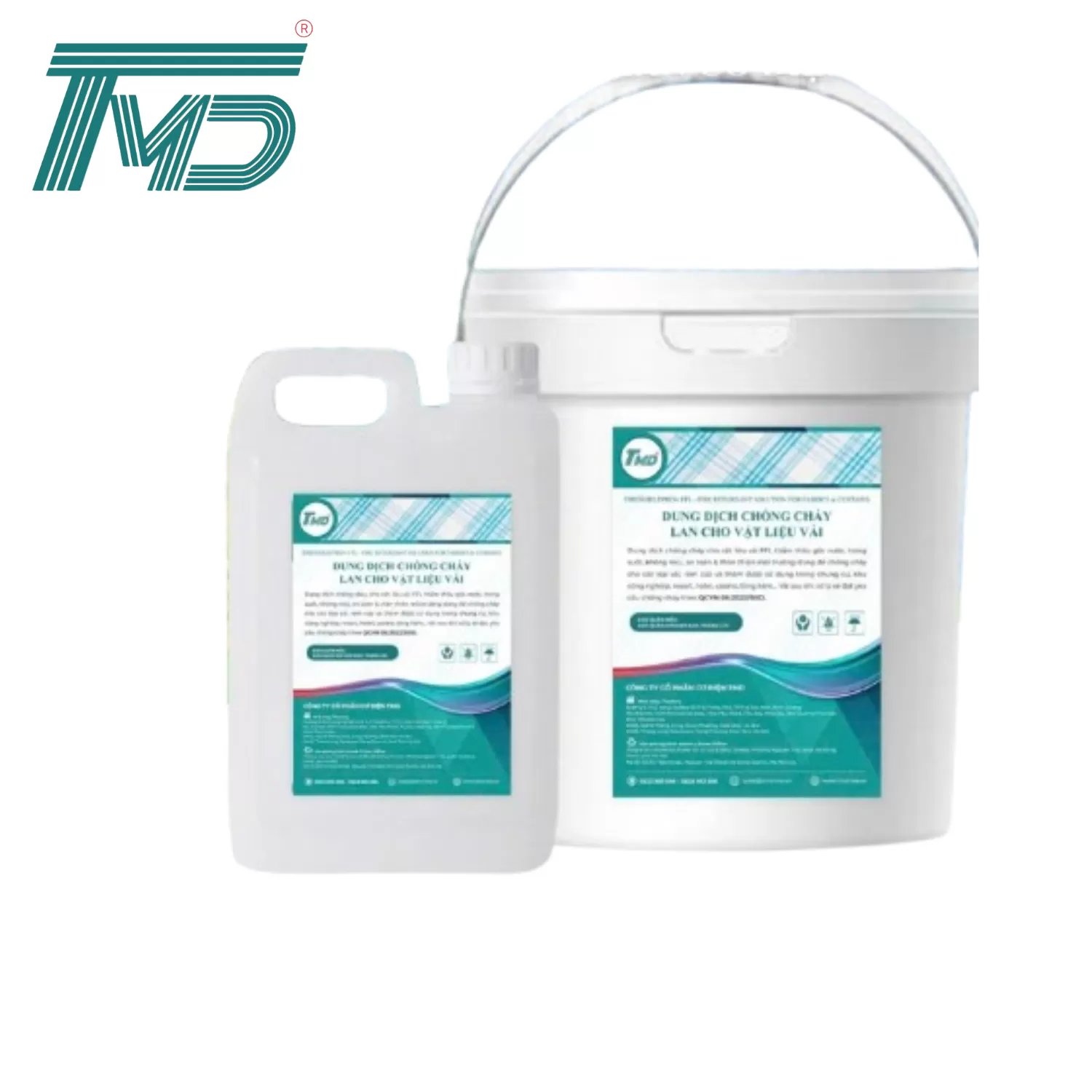 DUNG DỊCH CHỐNG CHÁY CHO VẢI