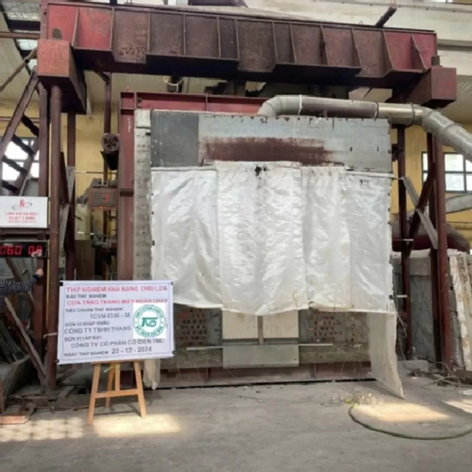 CỬA TẦNG THANG MÁY CHỐNG CHÁY E/EI60