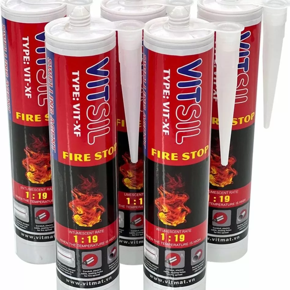 KEO SILICON CHỐNG CHÁY