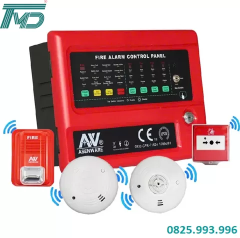 TỦ BÁO CHÁY TRUNG TÂM ASENWARE 4 ZONE _ AW-CFP2166-4-IOT