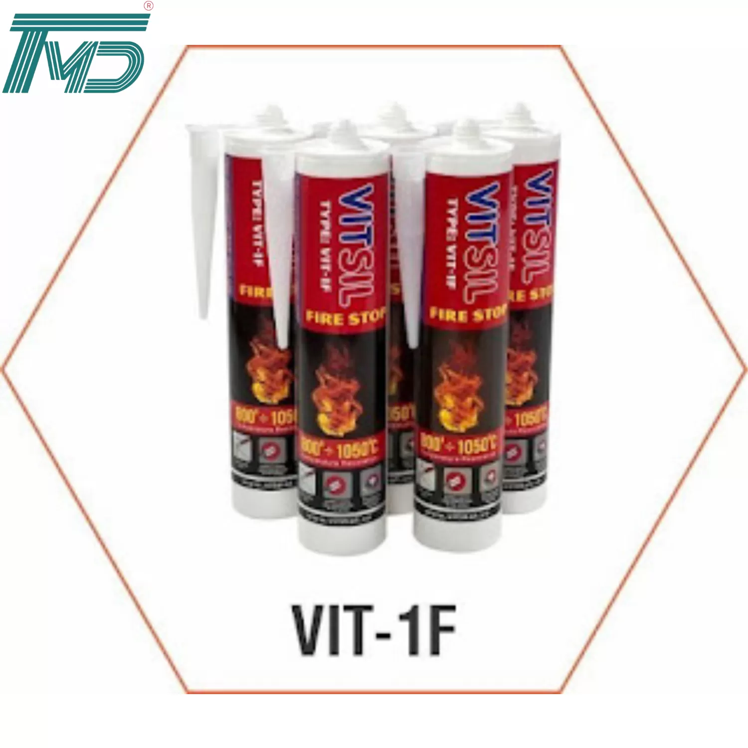 KEO SILICONE CHÈN BỊT CHỐNG CHÁY VIT-1F