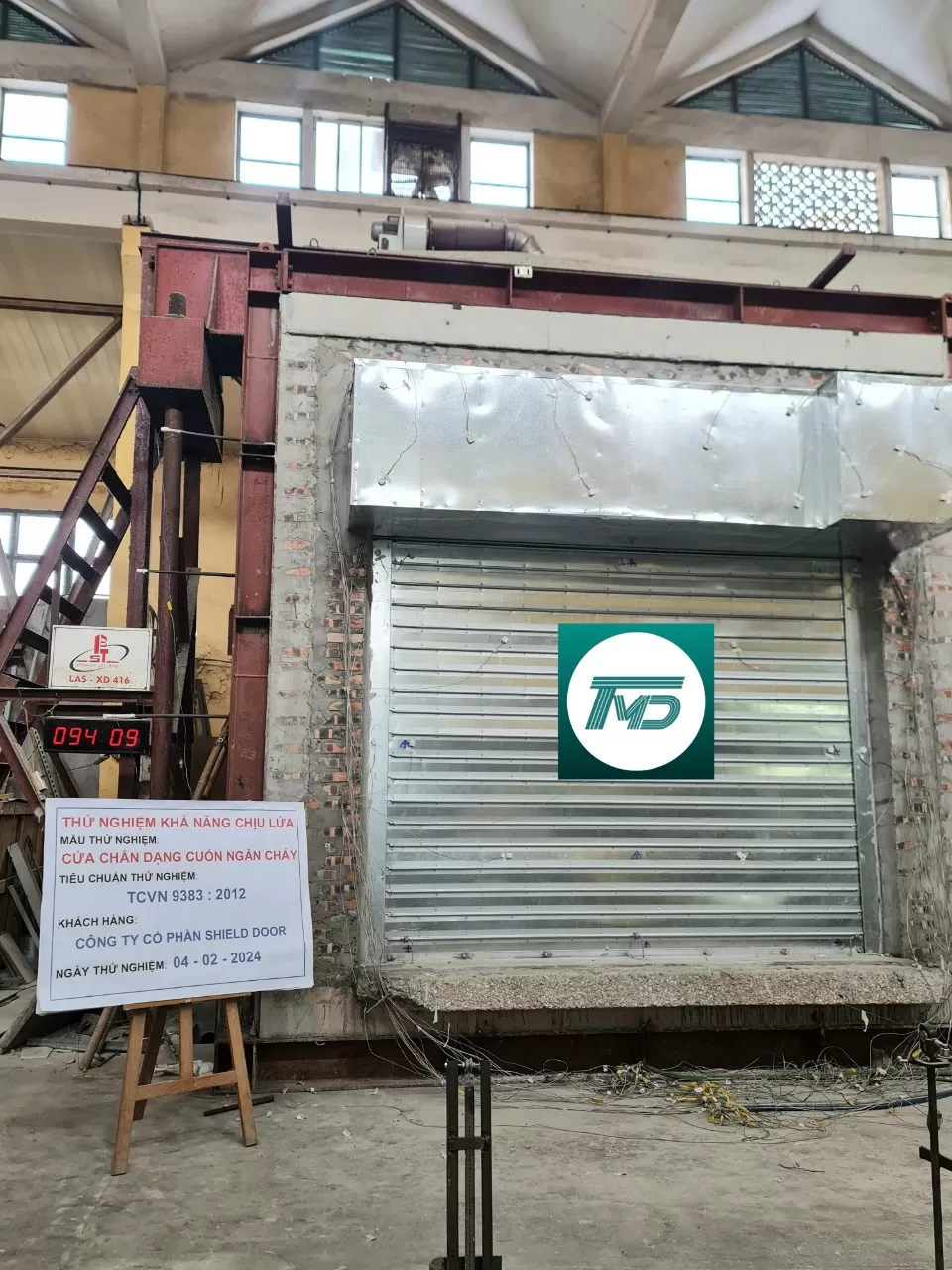 CỬA CUỐN CHỐNG CHÁY EI 60 9 ( DẠNG NAN CUỐN)
